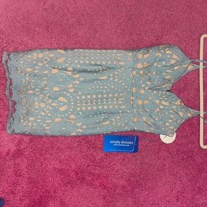 Layered bodycon dress